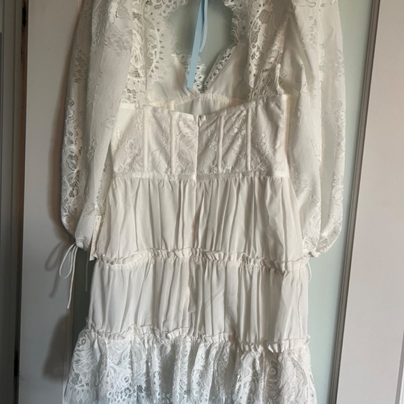 NWT For Love and Lemons ELLIS MINI DRESS - Picture 8 of 8